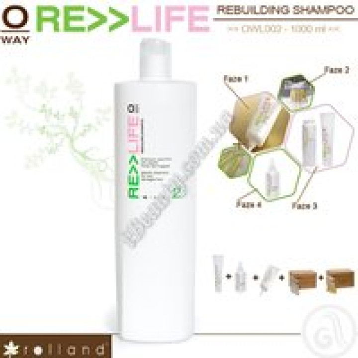 Шампунь для реконструкції волосся Rolland, 1000мл