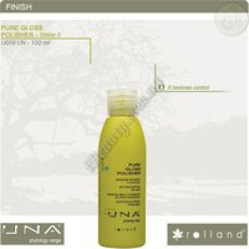 Засіб для блиску та розгладження неслухняного волосся - Pure Gloss Polisher Rolland, 150 мл