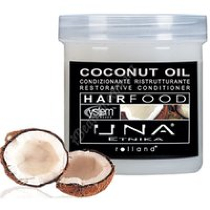 Маска для відновлення структури волосся з маслом Кокоса - Hair Food Coconut Oil hair treatment Rolland, 1000 ml