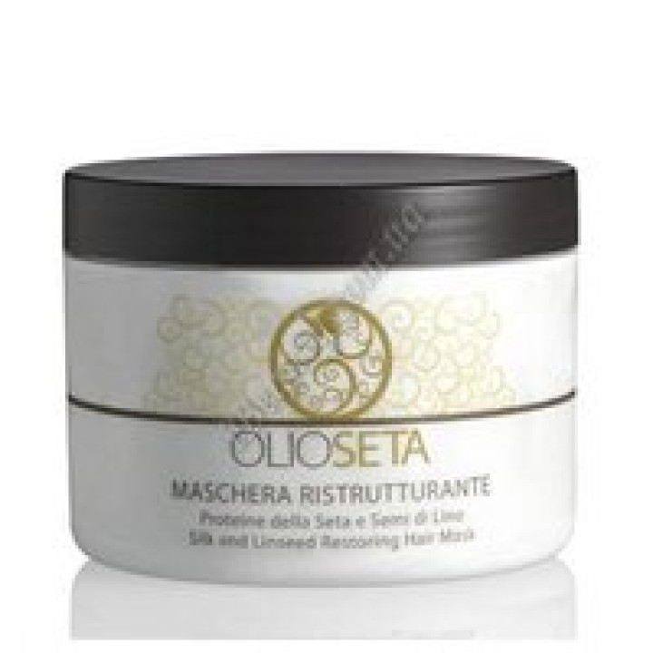 Відновлююча маска з протеїнами шовку та екстрактом насіння льону Barex, 250 ml