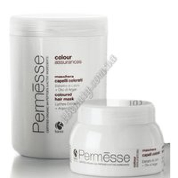 Маска для фарбованого волосся з екстрактом  лічі та олією аргани Barex, 1000 ml