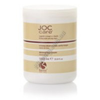 Крем-кондиціонер випрямляючий для кучерявого волосся з олією насіння льону Barex, 1000 ml