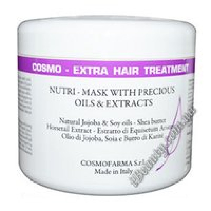 Маска-кондиціонер з маслом жожоба, сої та дерева ши Cosmo ExtraHair Treatment (Nutri Mask Кондиціонер з Jojoba&amp;Soy Oils-Shea butter) , Cosmofarm, 500 ml
