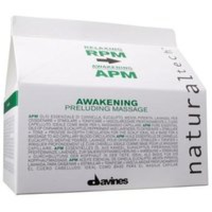 RPM+APM релакс+пробудж, масаж Davines, 12*12 ампул