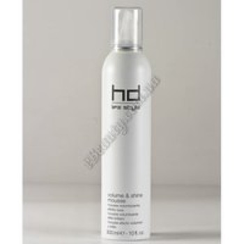 Мус для надання об'єму та блиску, сильної фіксації - HD Volume & Shine Mousse FarmaVita, 300 ml! ~ DCDMRKR ~!
