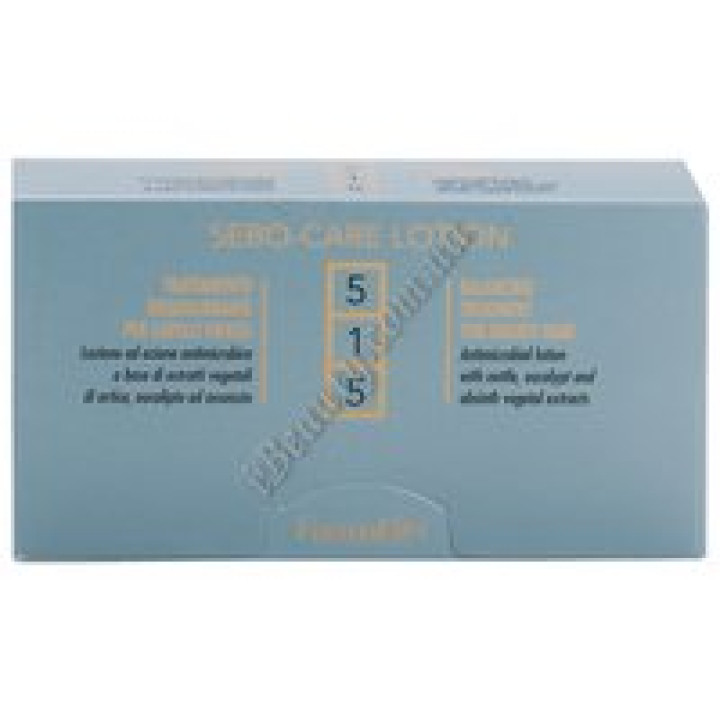 БАЛАНСУЮЧИЙ ЛОСЬЙОН ДЛЯ ЖИРНОГО ВОЛОССЯ З ЕКСТРАКТАМИ КРАПИВИ, ПОЛИНИ І ЕВКАЛІПТУ - SEBO-CARE LOTION FarmaVita, 12x8ml