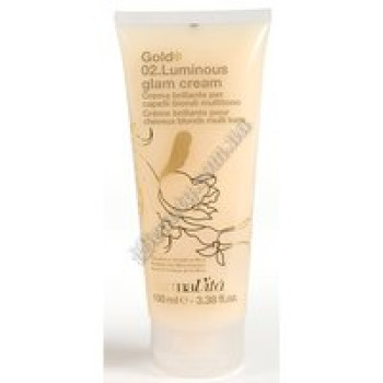 КРЕМ-БЛИСК із золотими кристалами - 02 GOLD LUMINOUS GLAM CREAM FarmaVita, 100 ml