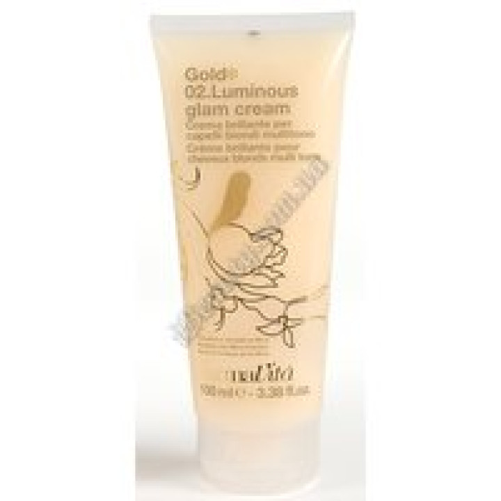 КРЕМ-БЛИСК із золотими кристалами - 02 GOLD LUMINOUS GLAM CREAM FarmaVita, 100 ml