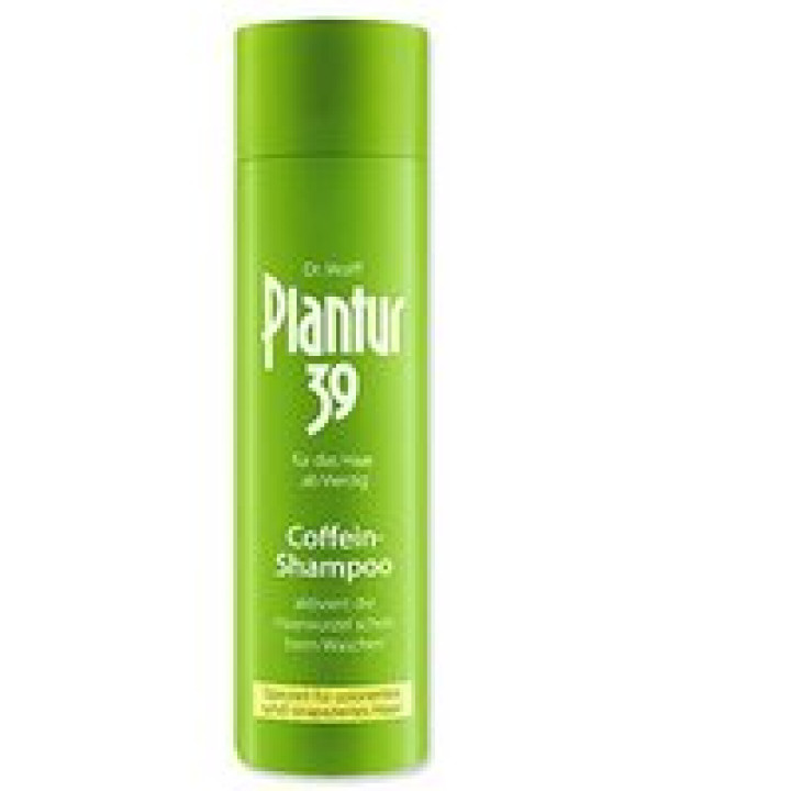 Шампунь з кофеїном для пошкодженого та фарбованого волосся Plantur 39, 250мл