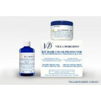 Комплекс захисту кольору волосся - Kit hair color protection treatment VILLA BORGHINI