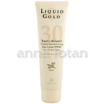"Золотий" сонцезахисний крем з SPF 30 "Liquid Gold" Anna Lotan, 100 ml