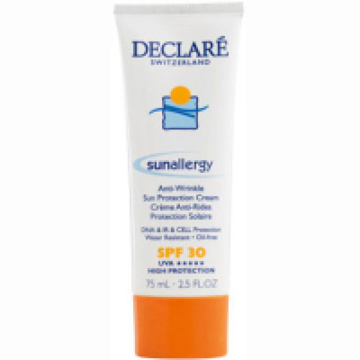 Sun Allergy Anti-Wrinkle Sun Protection Cream SPF 30 Сонцезахисний крем від сонячної алергії та старіння шкіри з SPF 30