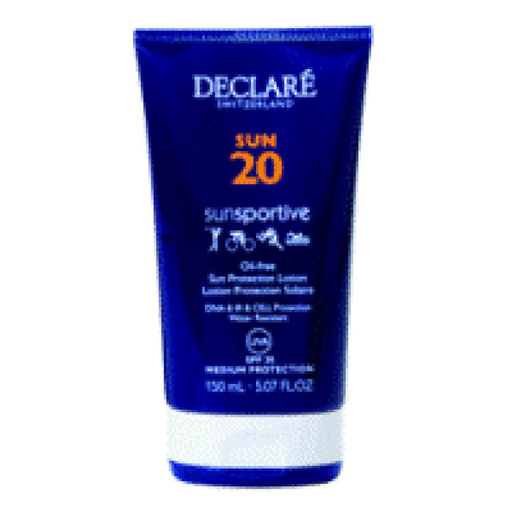 Sun Sportive Oil-free Sun Protection Lotion SPF 20 Сонцезахисний лосьйон для фітнесу з SPF 20 (без олії)
