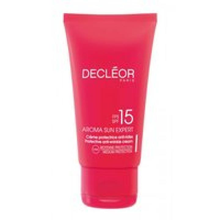 Крем захисний для обличчя із антивіковим ефектом SPF15 - Creme Protectrice Anti-Rides FPS 15 (Visage) Decleor, 50 мл