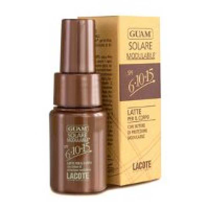 Сонцезахисне крем-молочко для тіла SPF-6-10-15 GUAM, 30мол.