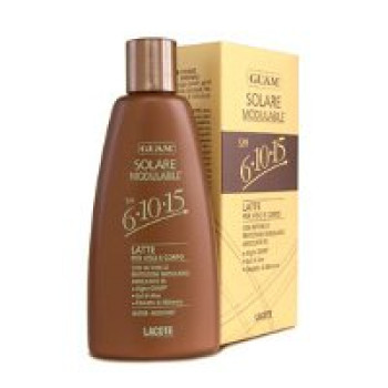 Сонцезахисне крем-молочко для тіла SPF-6-10-15 GUAM, 200мол.